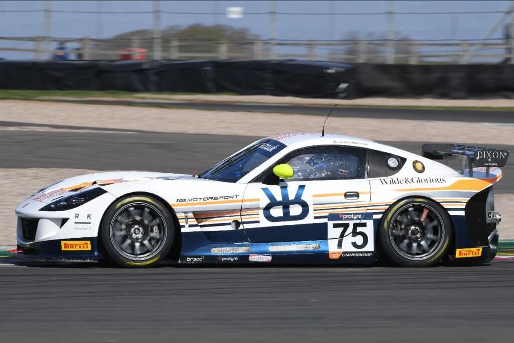 James Rolling, Fox Motorsport, Ginetta G56 GTP8, Ginetta GT Championship, Donington Park (credit: JEP)