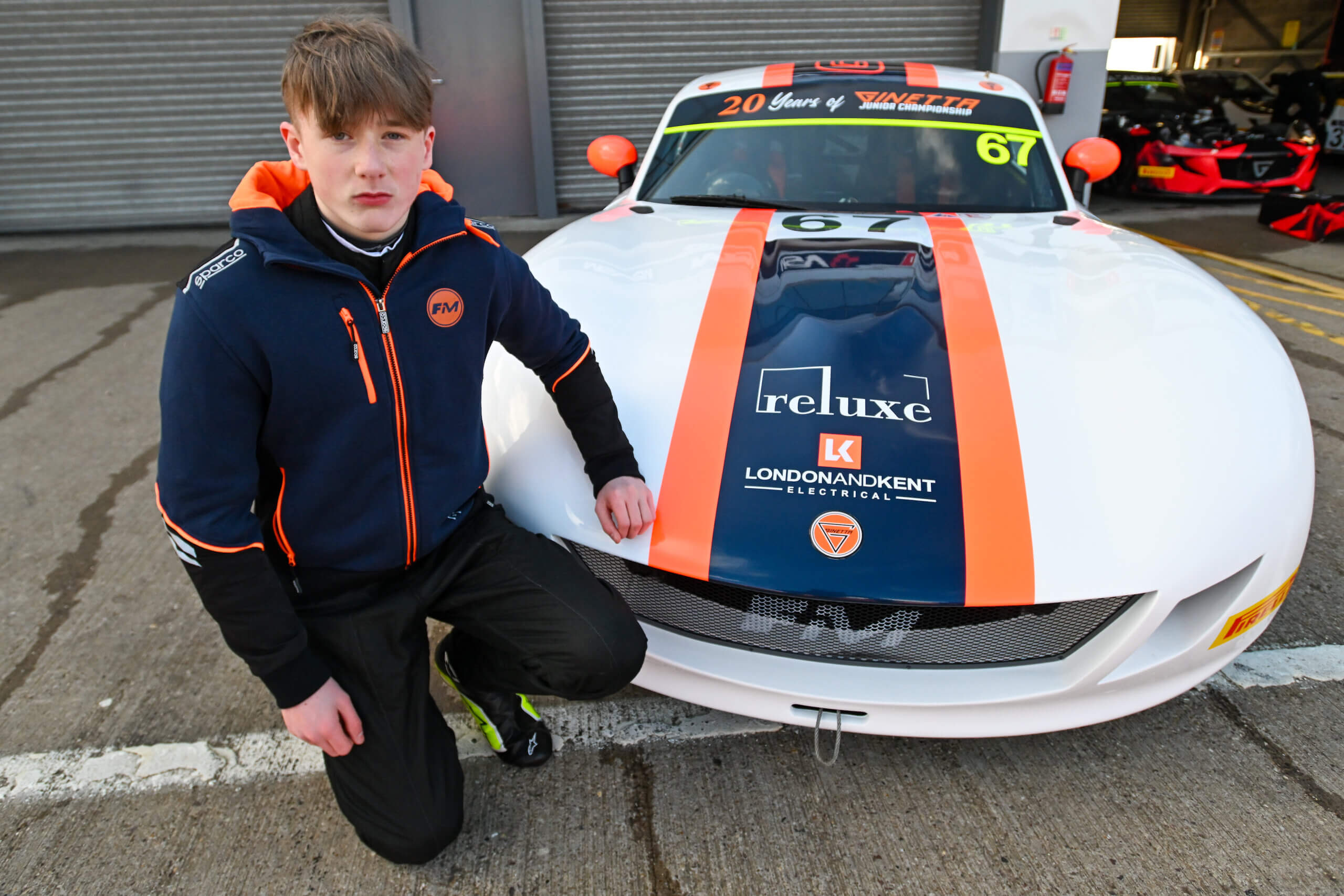 Karting ace Freddie Lloyd joins Fox Motorsport for Ginetta Junior Championship