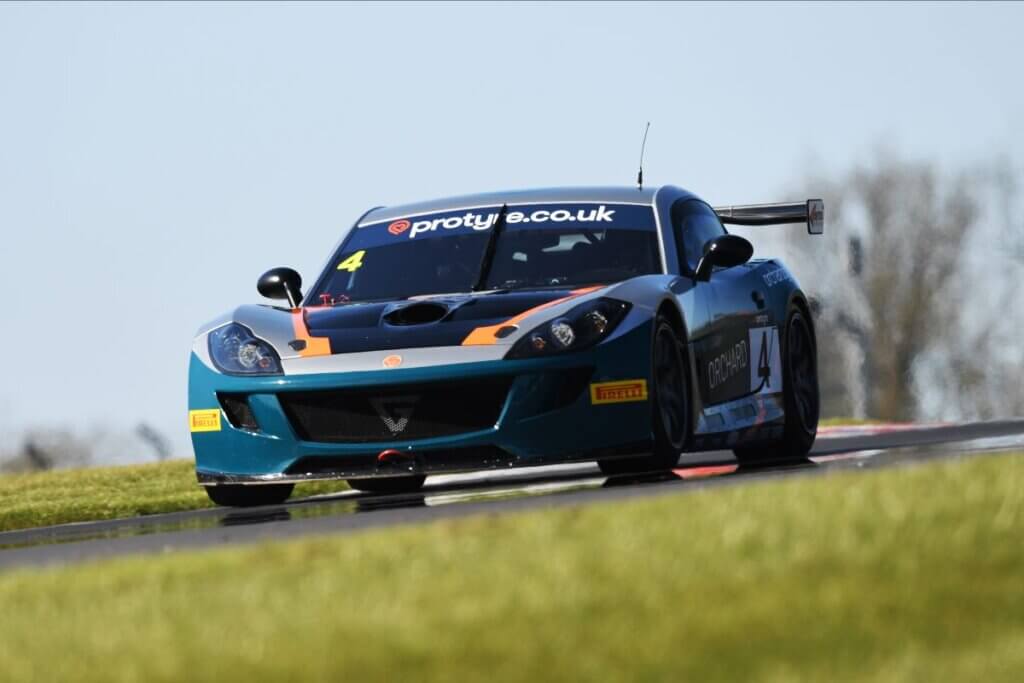 Oliver Fordham, Fox Motorsport, Ginetta G56 GTP8, Ginetta GT Championship, Donington Park (credit: JEP)