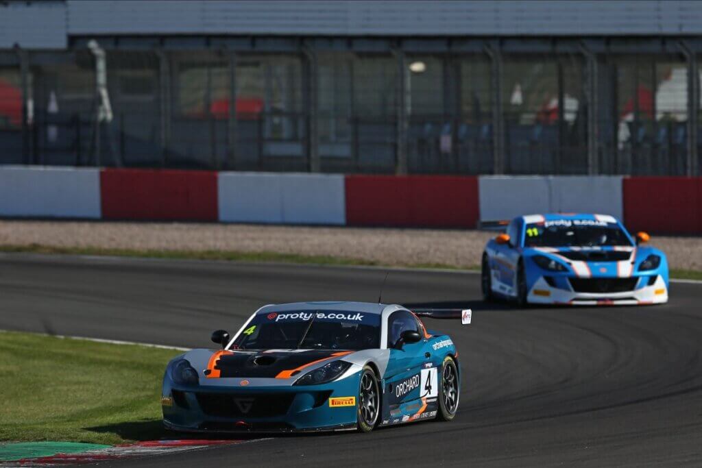 Oliver Fordham, Fox Motorsport, Ginetta G56 GTP8, Ginetta GT Championship, Donington Park (credit: JEP)
