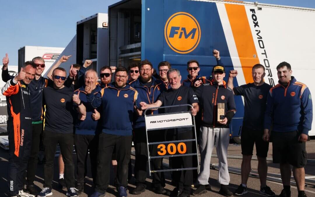 Cameron double helps Fox Motorsport to 300th podium at Donington