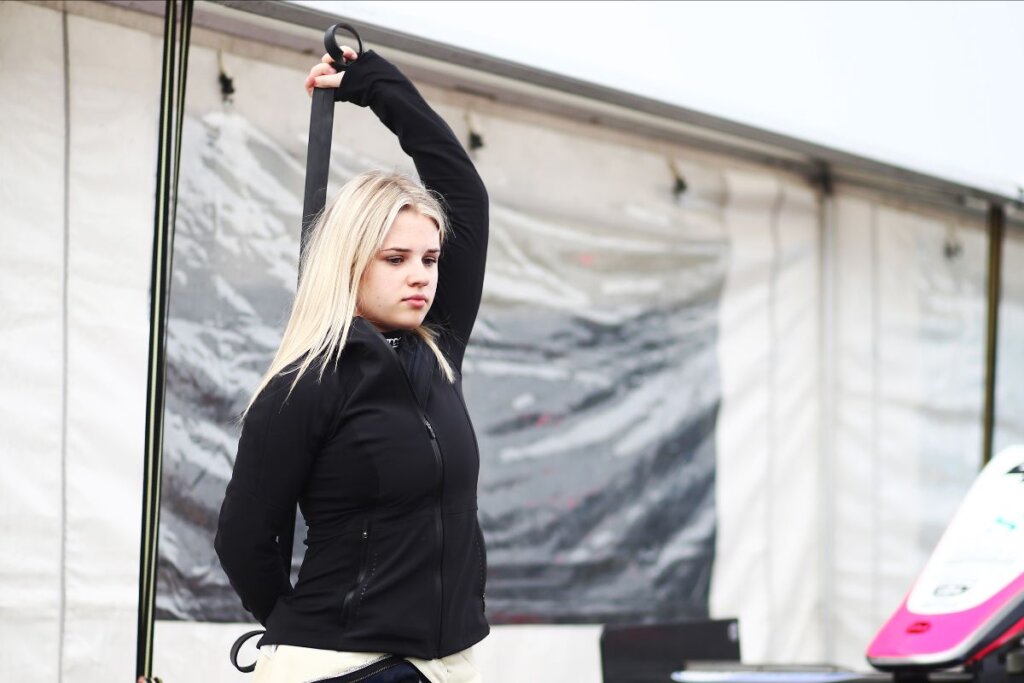 Holly Miall, Fox Motorsport, Tatuus MSV GB4-025 , GB4 Championship, Donington Park (credit: JEP)