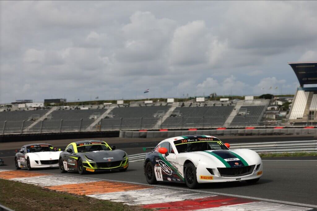 Henry Cameron in action Zandvoort