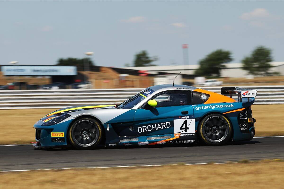 Oliver Fordham, Fox Motorsport, Ginetta G56 GTP8, Ginetta GT Championship, Snetterton (credit: JEP)