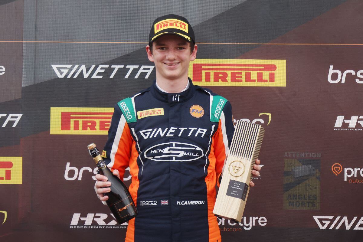 Henry Cameron scores Fox Motorsport’s 100th race win at Croft