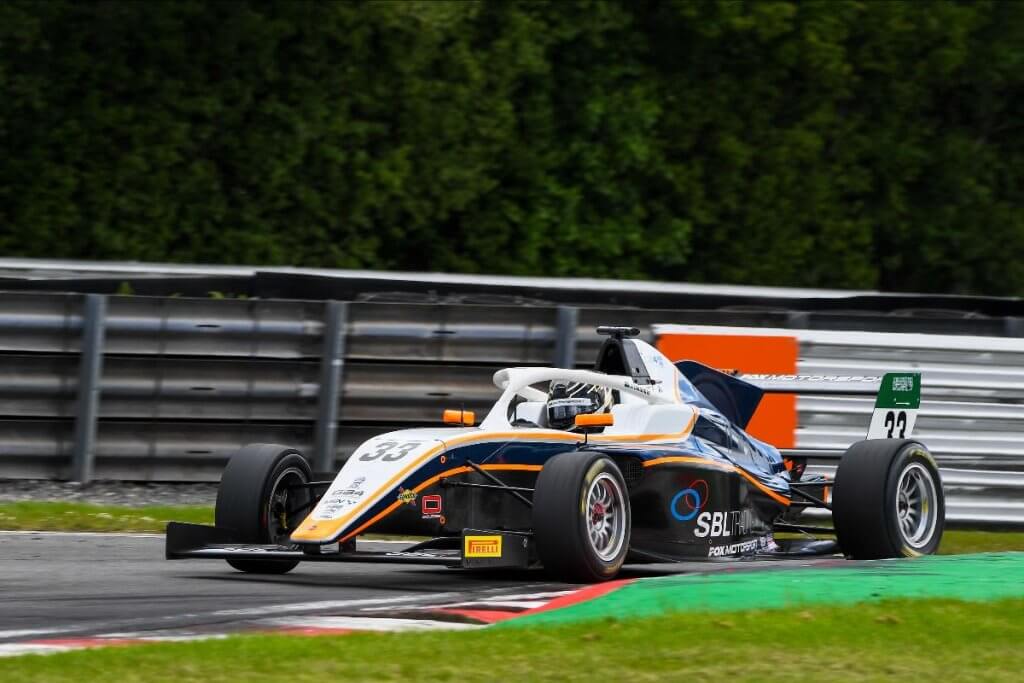 Jasser Iskander in race action