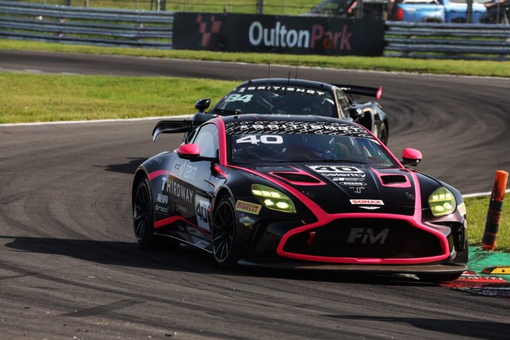 Close up of the Aston Martin Vantage car