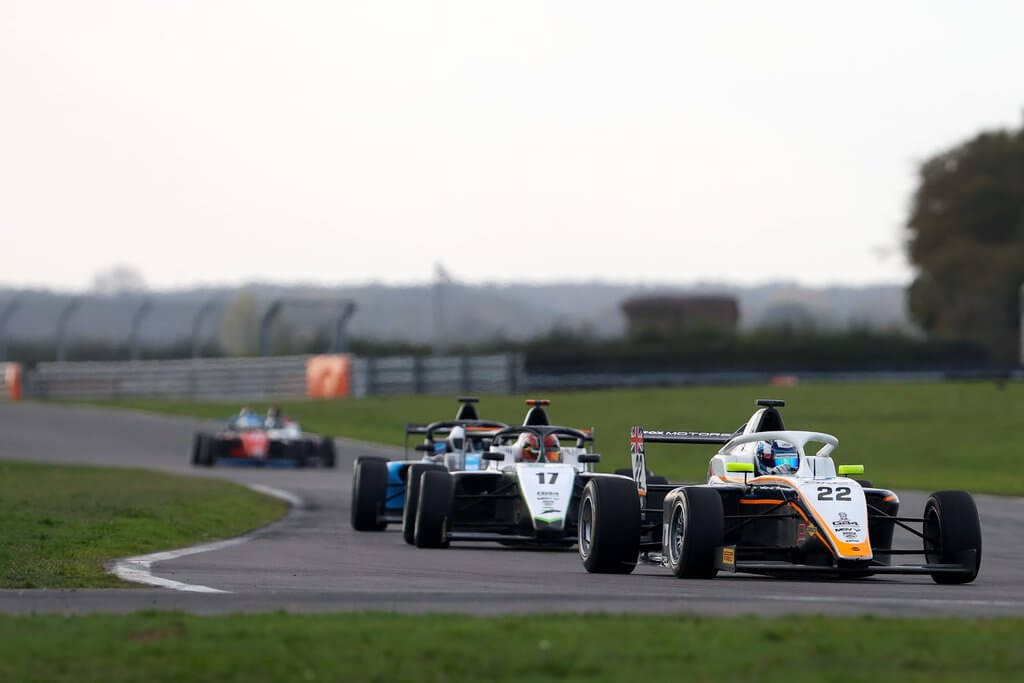Fox Motorsport in action in this years GB4 Winter Series